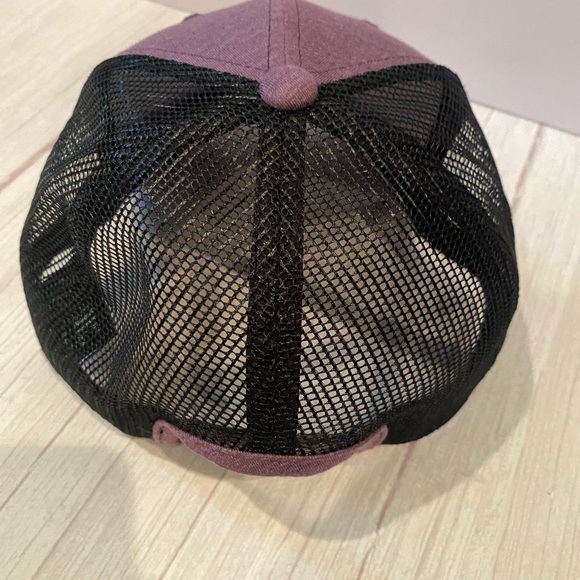 Purple and Black Tentree Trucker Style Hat - Picture 2 of 6